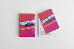 Conversion Cards: New 2024 ($37 + Shipping)